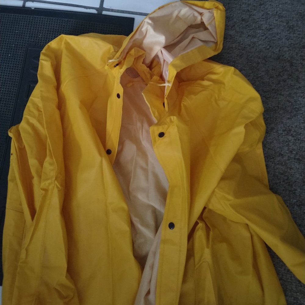 Yellow Raincoat XXXL adult